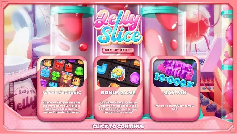 Jelly Slice Slots made by Hacksaw Gaming - Info and Rules