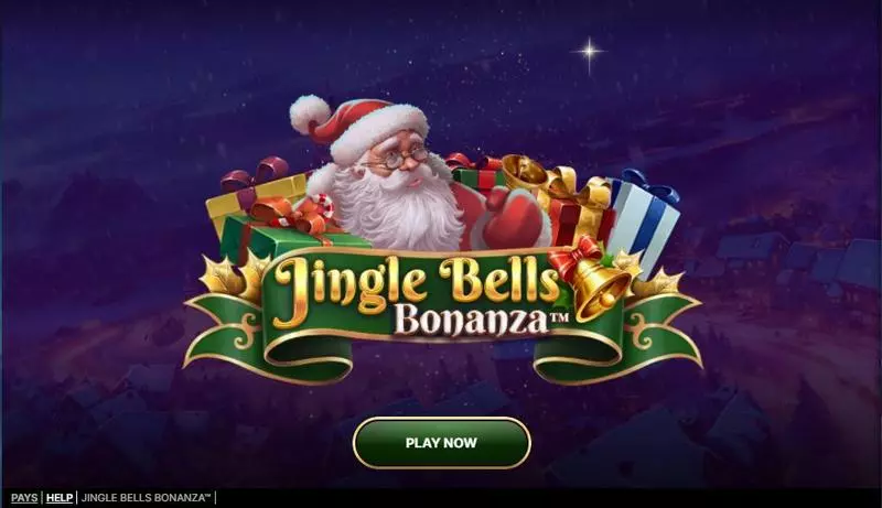 Jingle Bells Bonanza Slots made by NetEnt - Introduction Screen