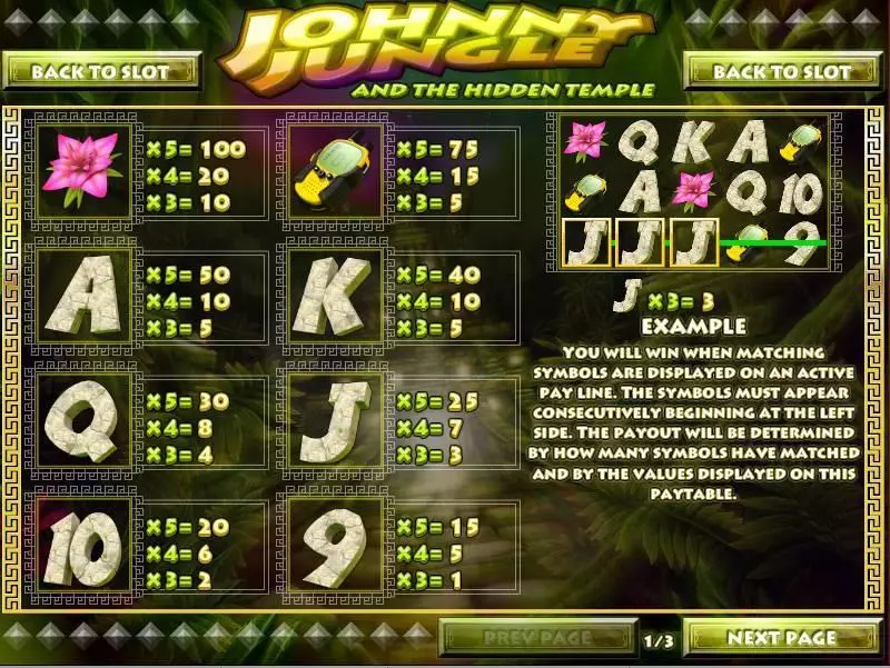 Johnny Jungle Slots made by Rival - Info and Rules