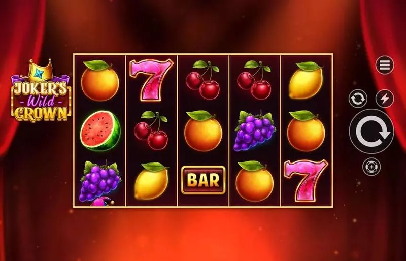 Joker's Wild Crown Slots made by Apparat Gaming - Main Screen Reels