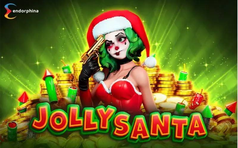 Jolly Santa Slots made by Endorphina - Introduction Screen