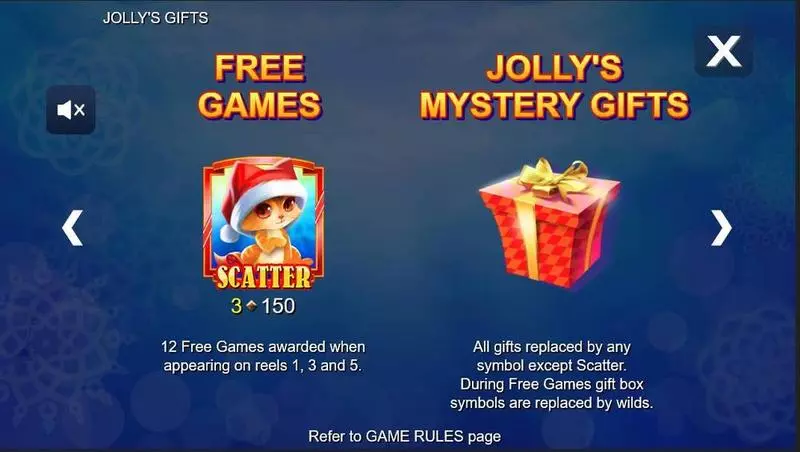 Jolly's Gifts  Slots made by Side City - Bonus 2