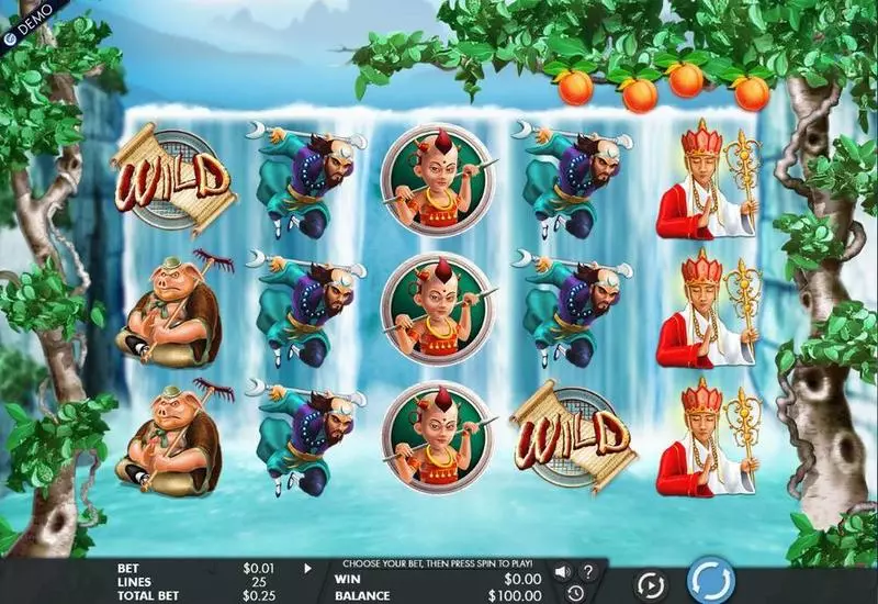 Journey to the West Slots made by Genesis - Main Screen Reels