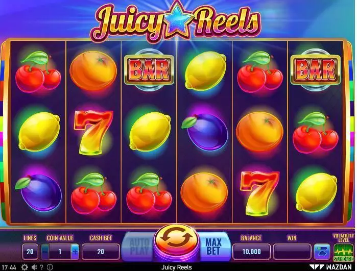 Juicy Reels Slots made by Wazdan - Main Screen Reels