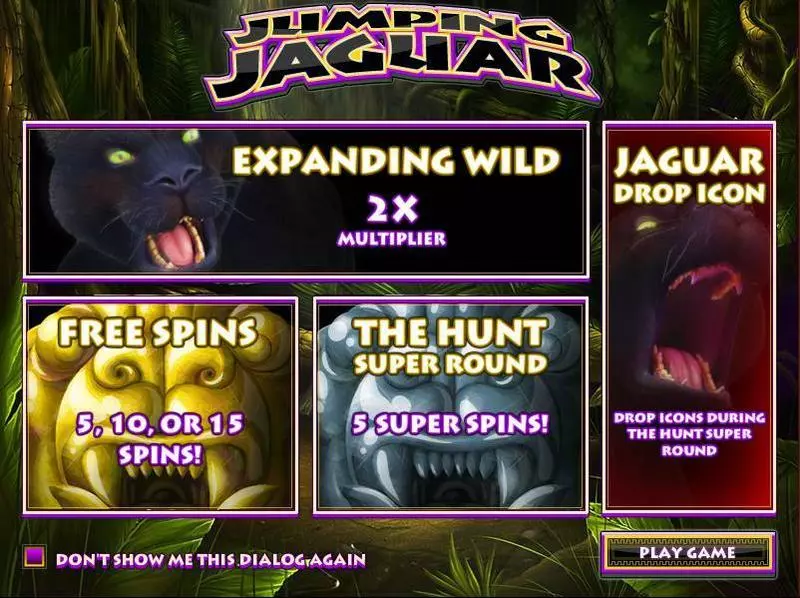 Jumping Jaguar Slots made by Rival - Info and Rules