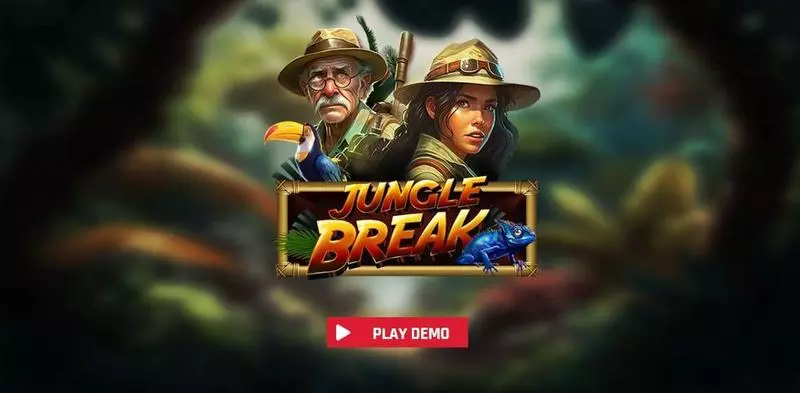 Jungle Break Slots made by Red Rake Gaming - Introduction Screen