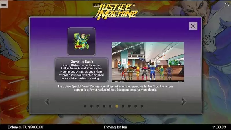 Justice Machine Slots made by 1x2 Gaming - Bonus 1