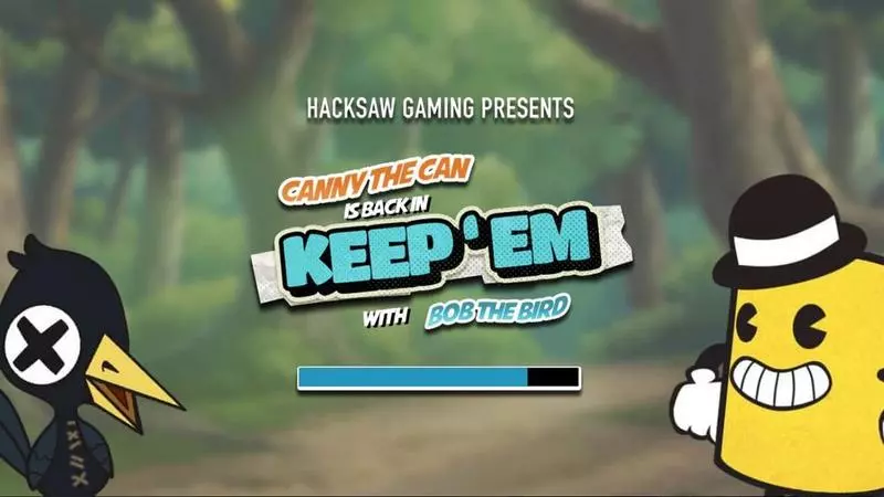 Keep'em Slots made by Hacksaw Gaming - Introduction Screen
