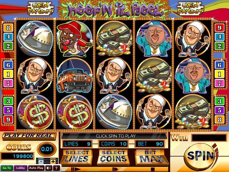 Keep'N It Reel Slots made by Wizard Gaming - Main Screen Reels