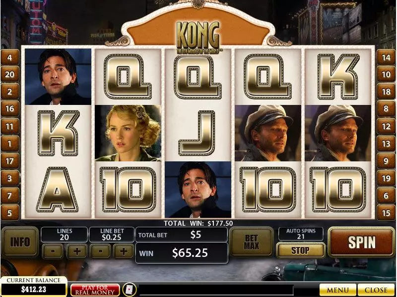 King Kong Slots made by PlayTech - Bonus 4