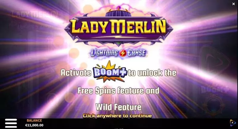 Lady Merlin Lightning Chase Slots made by ReelPlay - Info and Rules