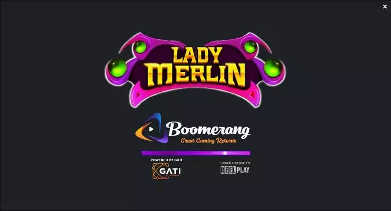 Lady Merlin Slots made by ReelPlay - Introduction Screen
