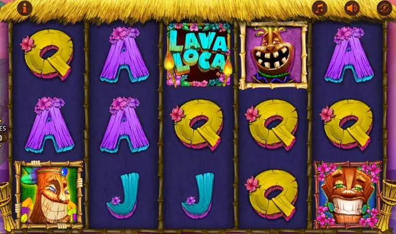 Lava Loca Slots made by Booming Games - Main Screen Reels