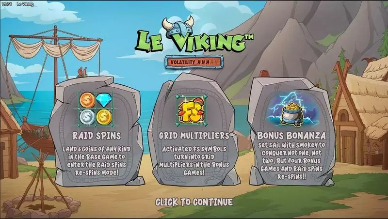 Le Viking Slots made by Hacksaw Gaming - Info and Rules