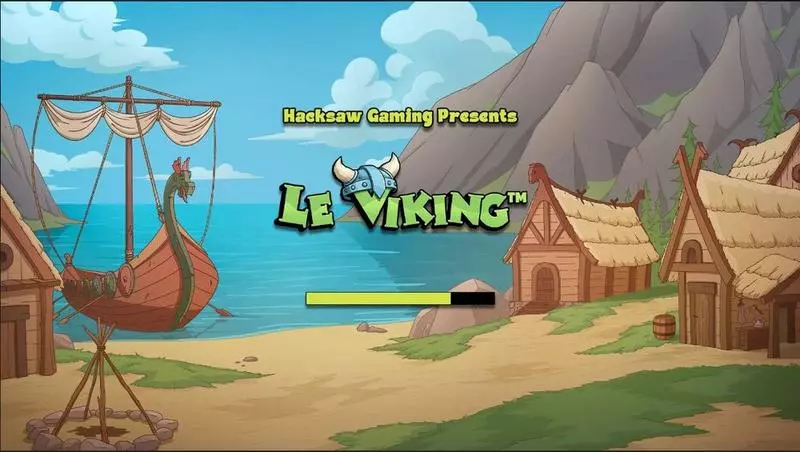 Le Viking Slots made by Hacksaw Gaming - Introduction Screen