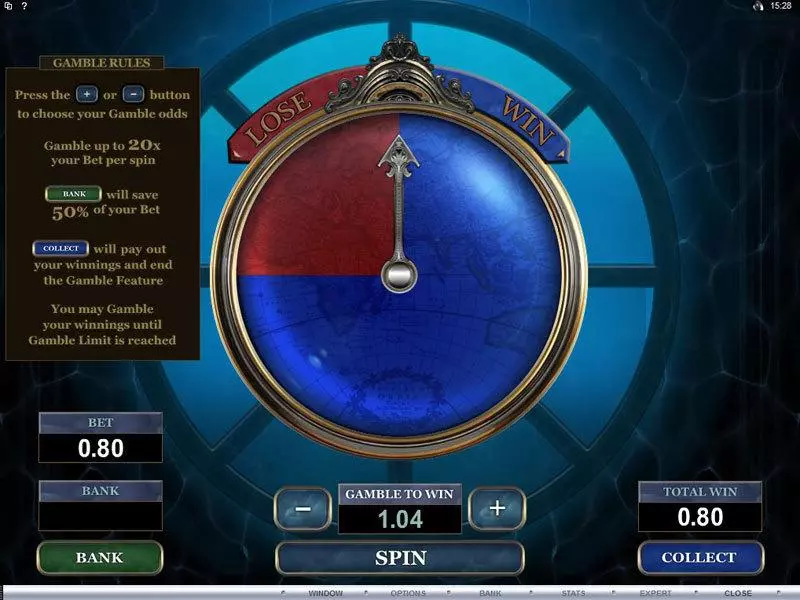Leagues of Fortune Slots made by Microgaming - Gamble Screen