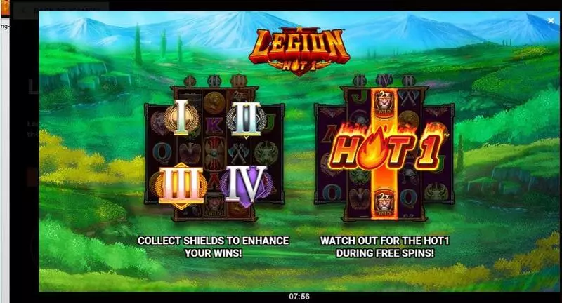 Legion Hot 1 Slots made by ReelPlay - Info and Rules