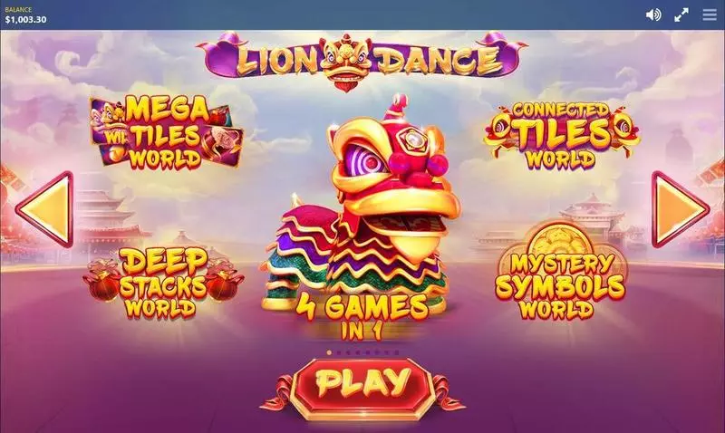 Lion Dance Slots made by Red Tiger Gaming - Info and Rules