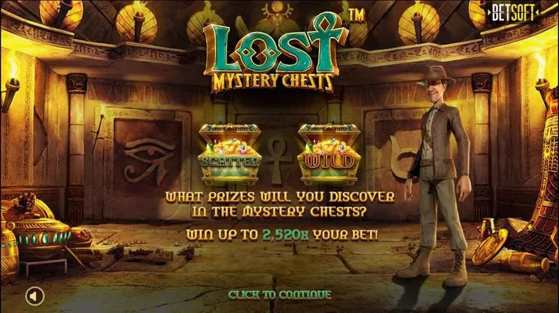 Lost Mystery Chests Slots made by BetSoft - Info and Rules