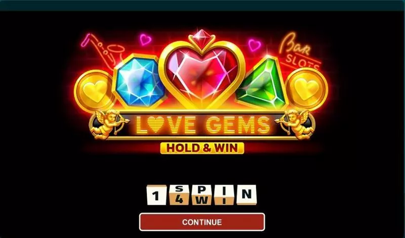 Love Gems - Hold And Win Slots made by 1Spin4Win - Introduction Screen