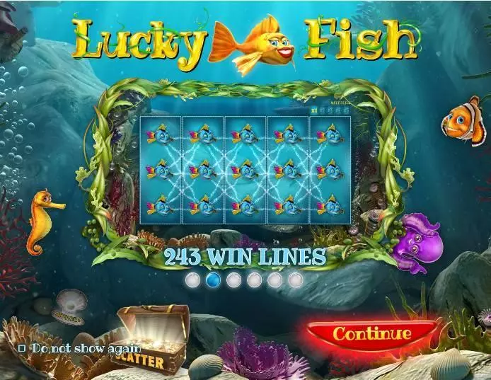 Lucky Fish Slots made by Wazdan - Info and Rules