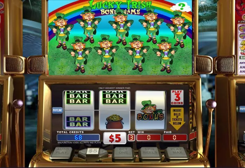 Lucky Irish Slots made by WGS Technology - Bonus 1