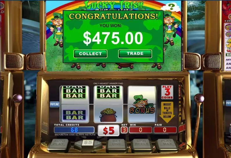 Lucky Irish Slots made by WGS Technology - Bonus 2