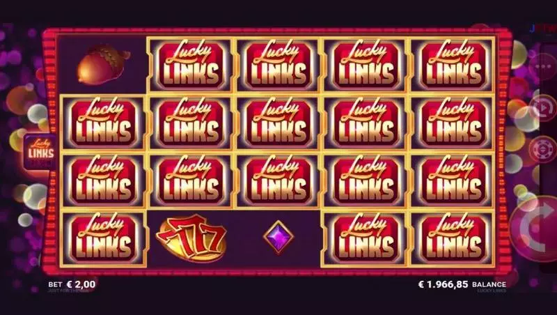 Lucky Links Slots made by Microgaming - Main Screen Reels