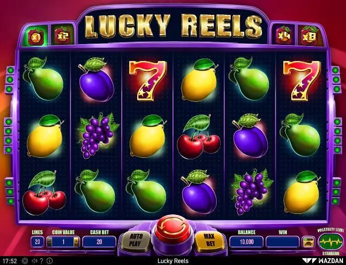 Lucky Reels Slots made by Wazdan - Main Screen Reels