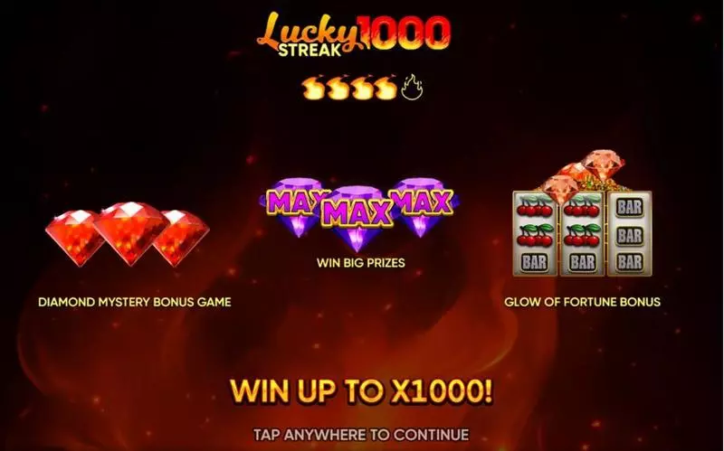 Lucky Streak 1000 Slots made by Endorphina - Info and Rules