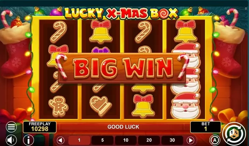 Lucky Xmas Box Slots made by 1Spin4Win - Winning Screenshot