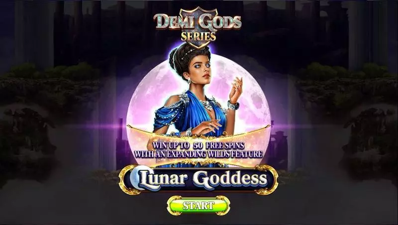 Lunar Goddess Slots made by Spinomenal - Main Screen Reels