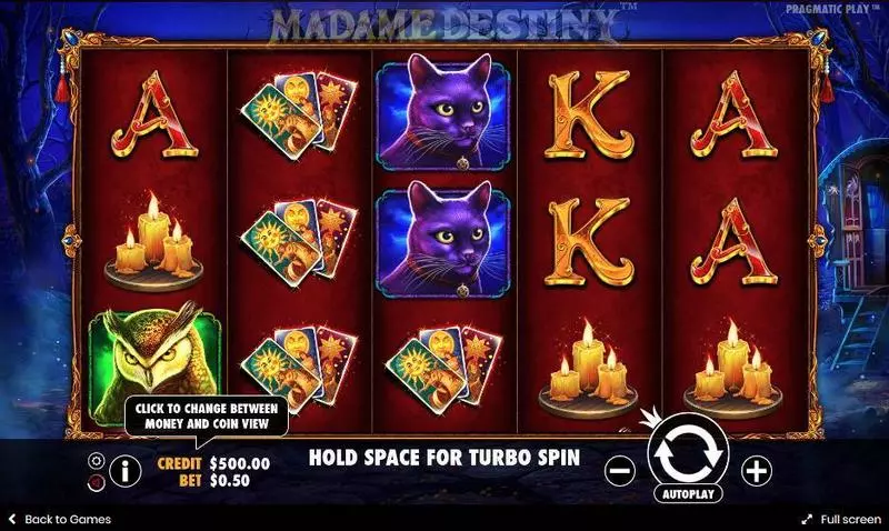 Madame Destiny Slots made by Pragmatic Play - Main Screen Reels