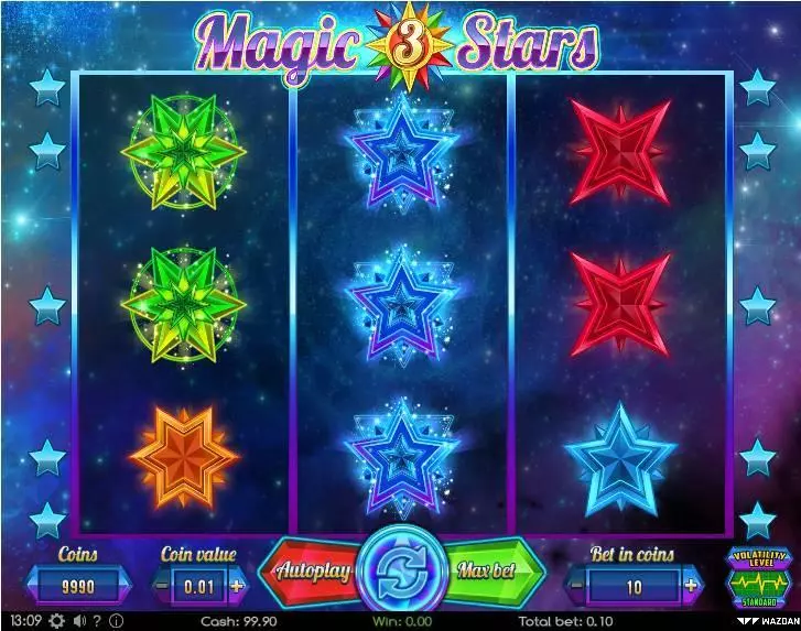 Magic Stars 3 Slots made by Wazdan - Main Screen Reels