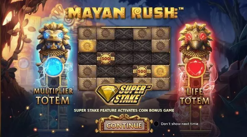 Mayan Rush Slots made by StakeLogic - Info and Rules