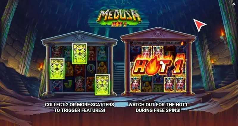 Medusa Hot 1 Slots made by ReelPlay - Info and Rules