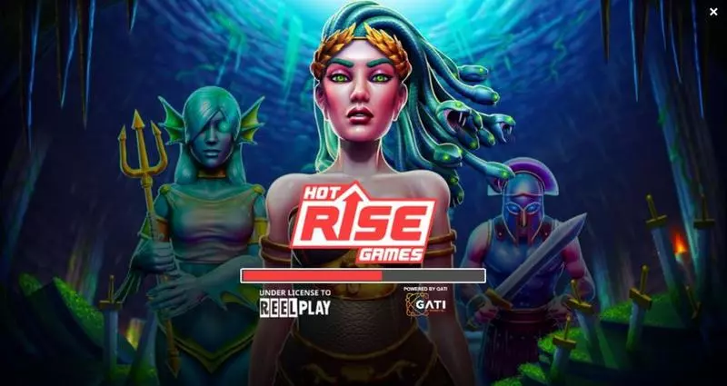 Medusa Hot 1 Slots made by ReelPlay - Introduction Screen