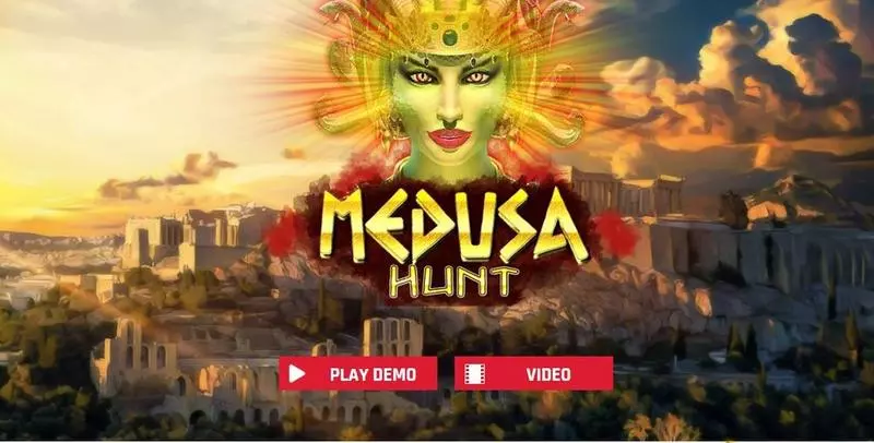 Medusa Hunt Slots made by Red Rake Gaming - Introduction Screen