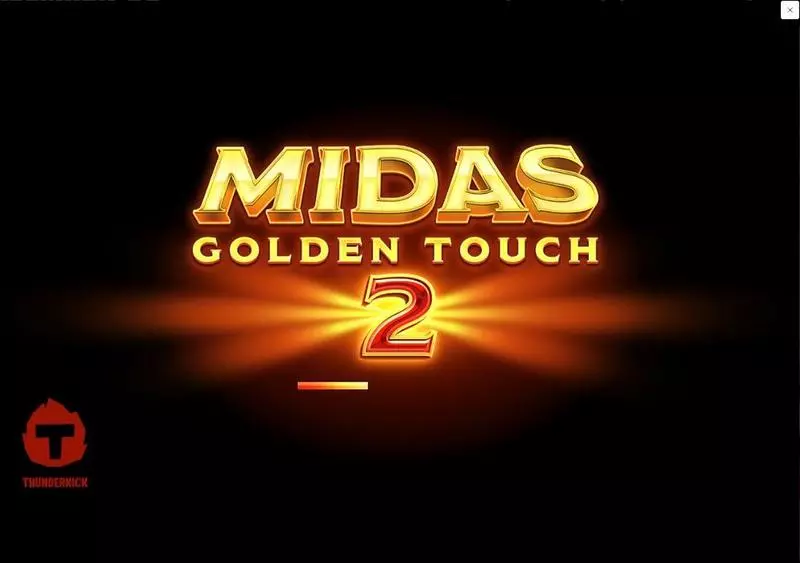 Midas Golden Touch 2 Slots made by Thunderkick - Introduction Screen