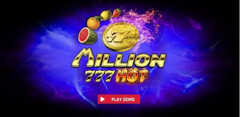 Million 777 Hot Slots made by Red Rake Gaming - Introduction Screen