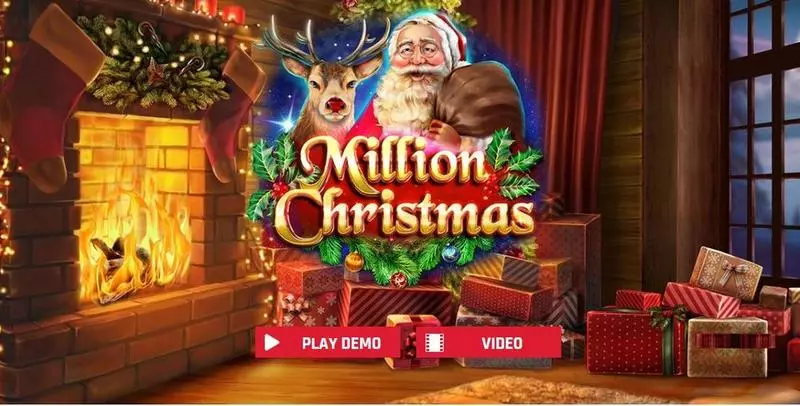 Million Christmas Slots made by Red Rake Gaming - Introduction Screen