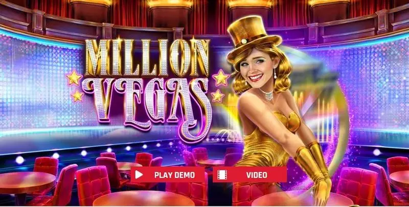 Million Vegas Slots made by Red Rake Gaming - Introduction Screen