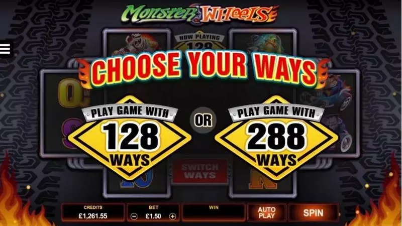 Monster Wheels Slots made by Microgaming - Bonus 1