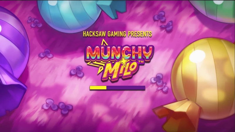 Munchy Milo Slots made by Hacksaw Gaming - Introduction Screen