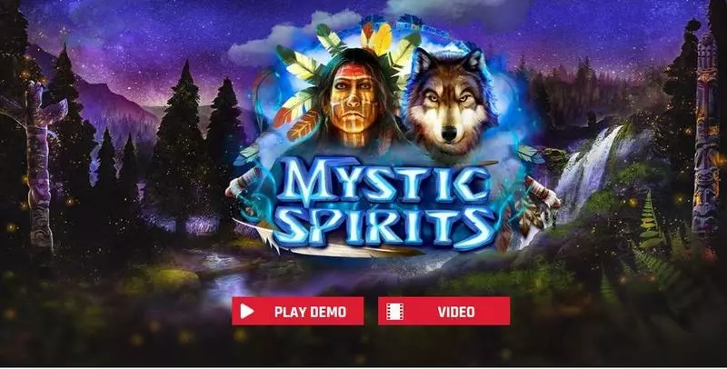Mystic Spirits Slots made by Red Rake Gaming - Introduction Screen