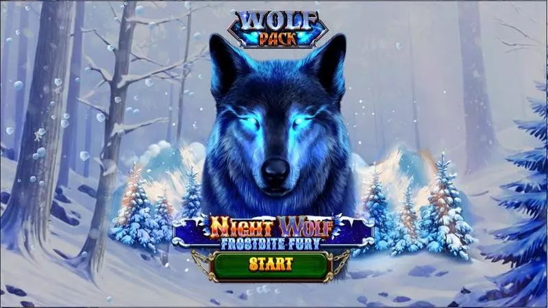 Night Wolf – Frostbite Fury Slots made by Spinomenal - Introduction Screen