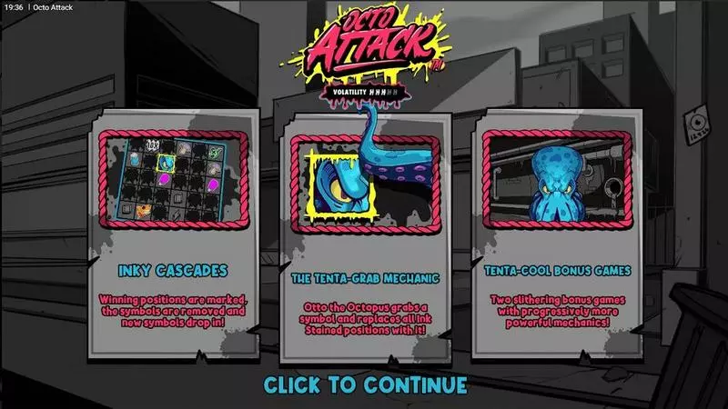 Octo Attack Slots made by Hacksaw Gaming - Info and Rules