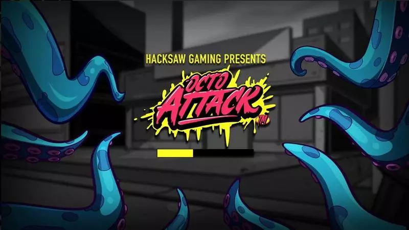 Octo Attack Slots made by Hacksaw Gaming - Introduction Screen