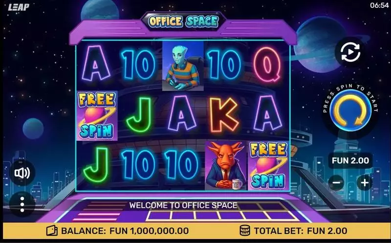 Office Space Slots made by Leap Gaming 