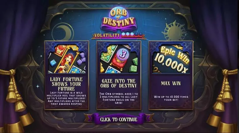 Orb of Destiny Slots made by Hacksaw Gaming - Info and Rules